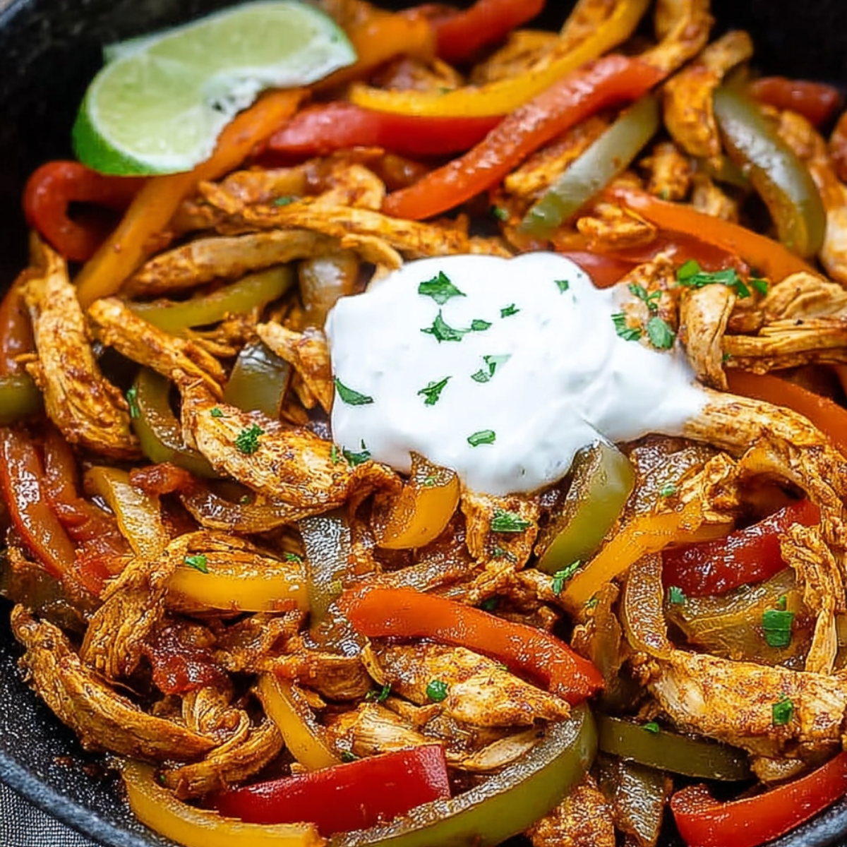 Crockpot Chicken Fajitas for Effortless