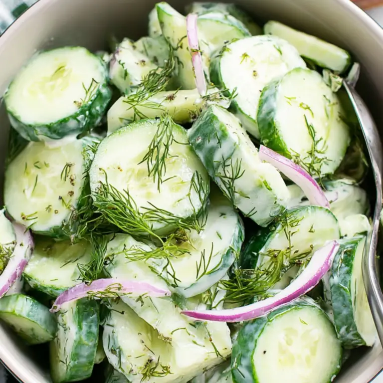 Cucumber Dill Salad