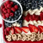Flag Fruit Dessert