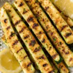Grilled Zucchini Spears