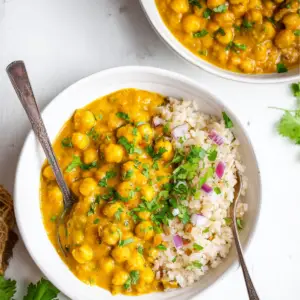 Instant Pot Coconut Chickpea Curry