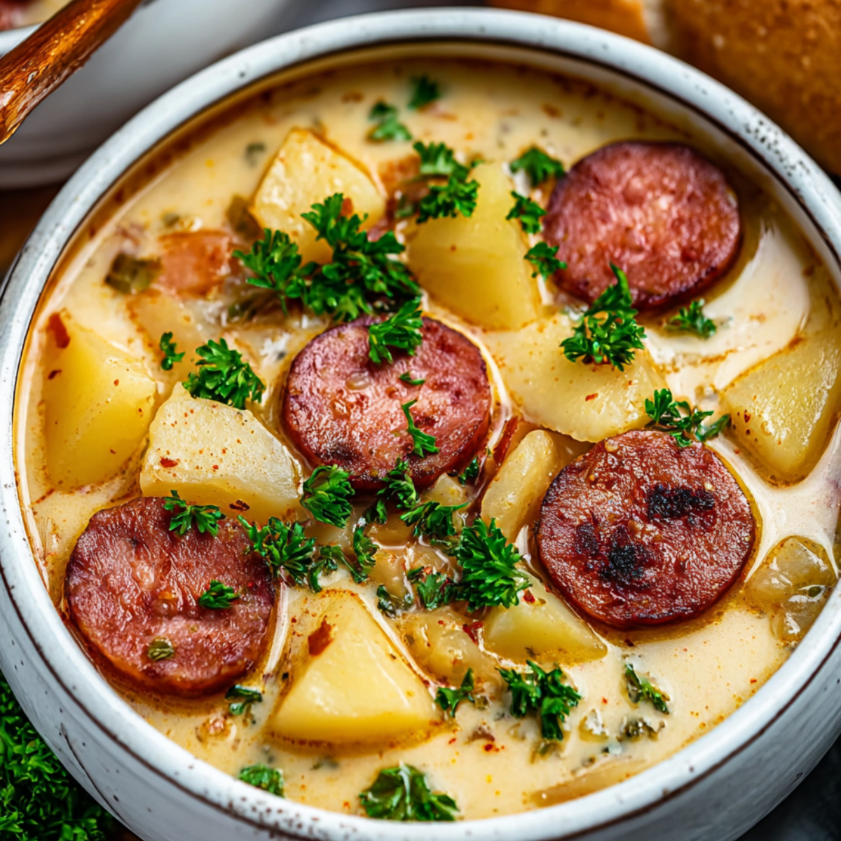 Kielbasa Potato Soup