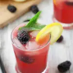 Lemon Blackberry Mocktail