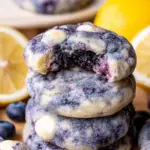Lemon Blueberry Cheesecake Cookies