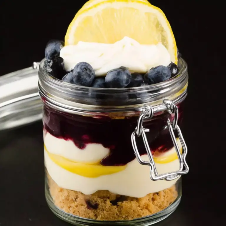 Lemon Blueberry Parfaits