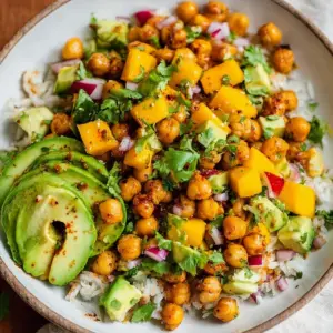 Mango Chickpea Salad