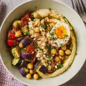 Mediterranean Hummus Bowl