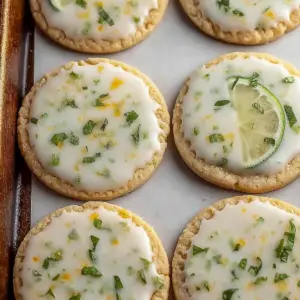 Mojito Sugar Cookies