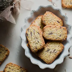 Mulberry Oat Shortbread Cookies