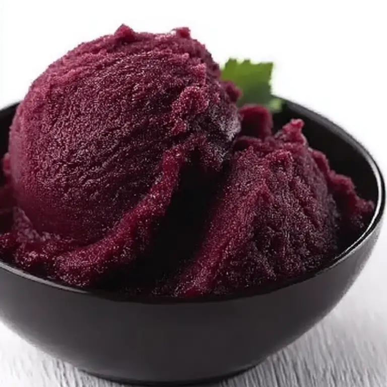 Mulberry Sorbet