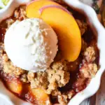 Nectarine Crumble