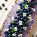 No Bake Blueberry Cheesecake