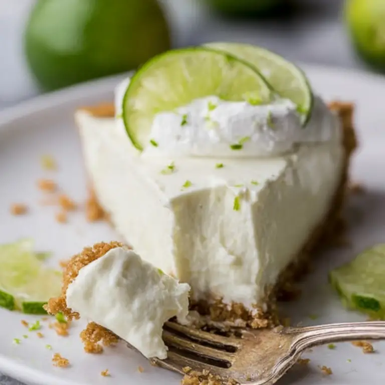 No Bake Key Lime Pie