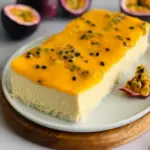 No Bake Passion Fruit Cheesecake