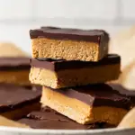 No Bake Peanut Butter Chocolate Bars
