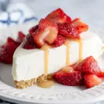 No Bake Vanilla Cheesecake