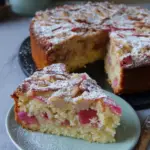 Norwegian Rhubarb Cake
