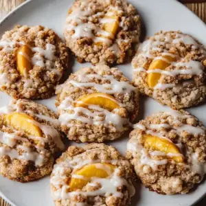 Peach Cobbler Cookies