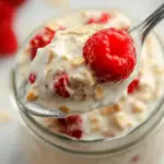 Raspberry Cheesecake Overnight Oats