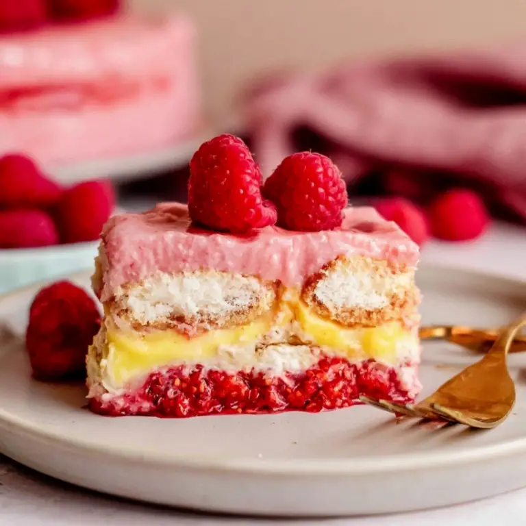 Raspberry Tiramisu