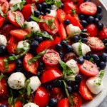 Red, White, and Blue Caprese Salad