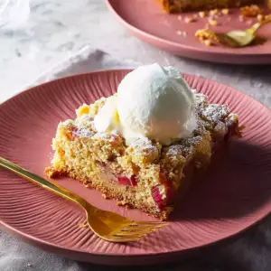 Rhubarb Cake