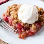 Rhubarb Crunch