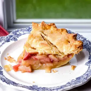 Rhubarb Custard Pie