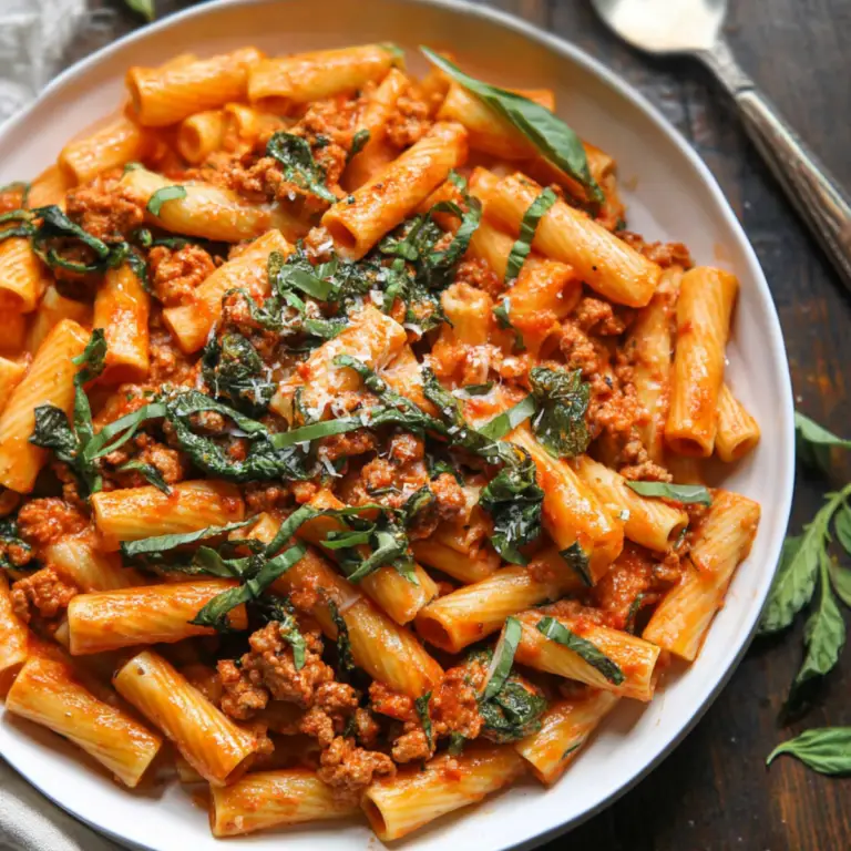 Sausage Rigatoni
