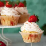 Strawberry Filled Cupcakes