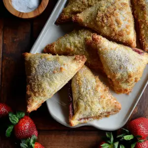 Strawberry Rhubarb Turnovers