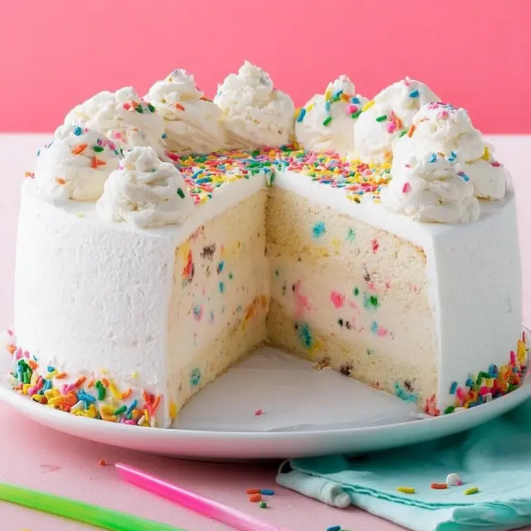 Vanilla Ice Cream Cake