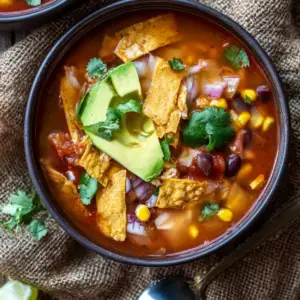 Vegan Tortilla Soup