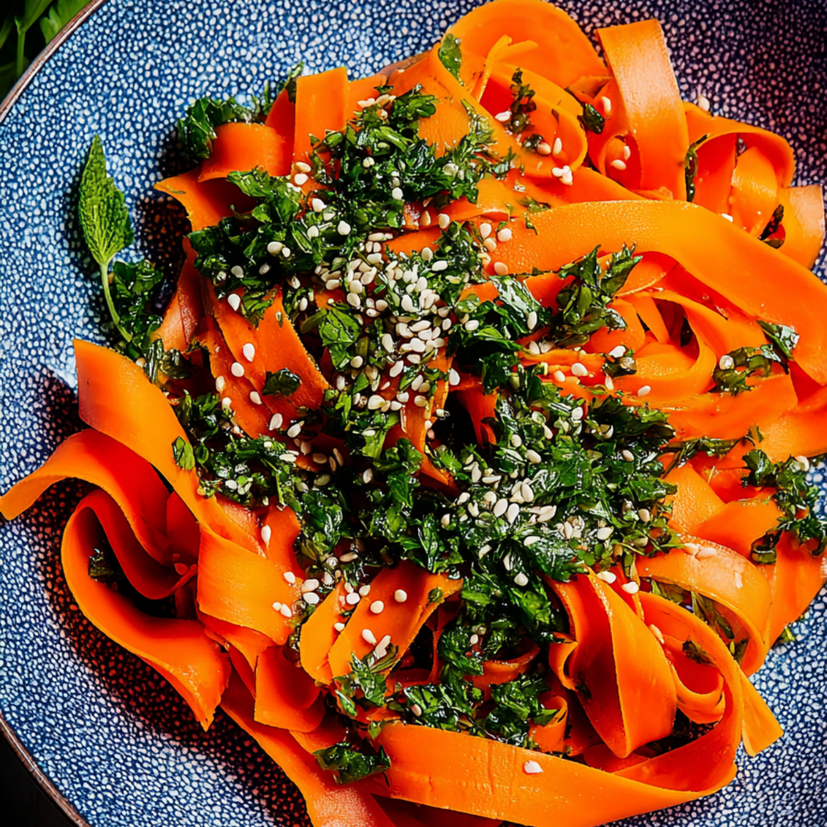 Vibrant Carrot Ribbon Salad