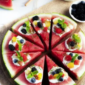 Watermelon Pizza