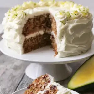Zucchini Cake With Cream Cheese Frosting
