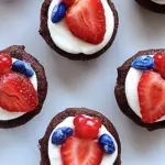4th of July Brownie Bites