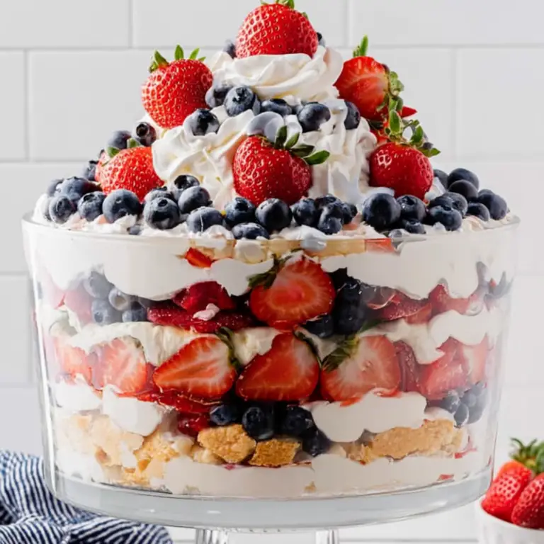 4th of July Trifle