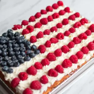 American Flag Cake