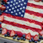 American Flag Fruit Pizza