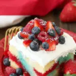 Berry Poke Cake