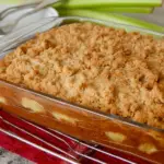 Brown Sugar Topped Rhubarb Cake