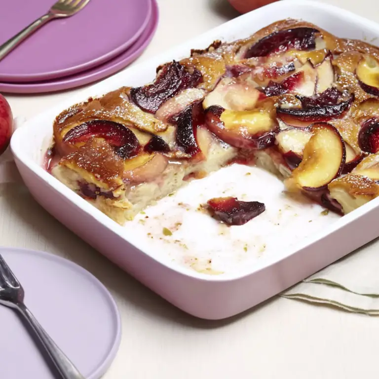 Cardamom and Stone Fruit Clafoutis