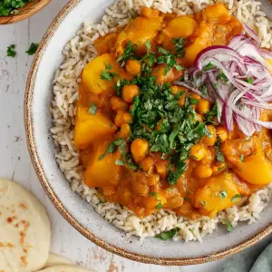 Chickpea And Potato Curry