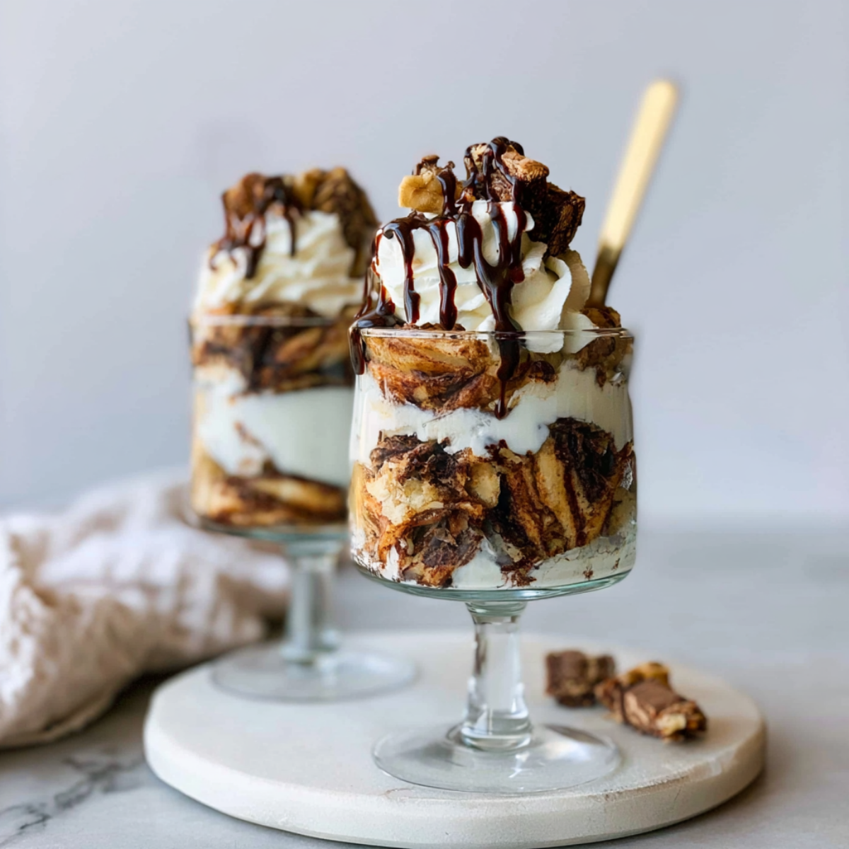 Chocolate Babka Parfaits
