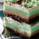 Creme de Menthe Squares