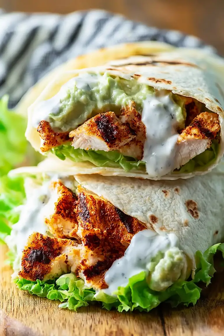 Grilled Chicken Wraps