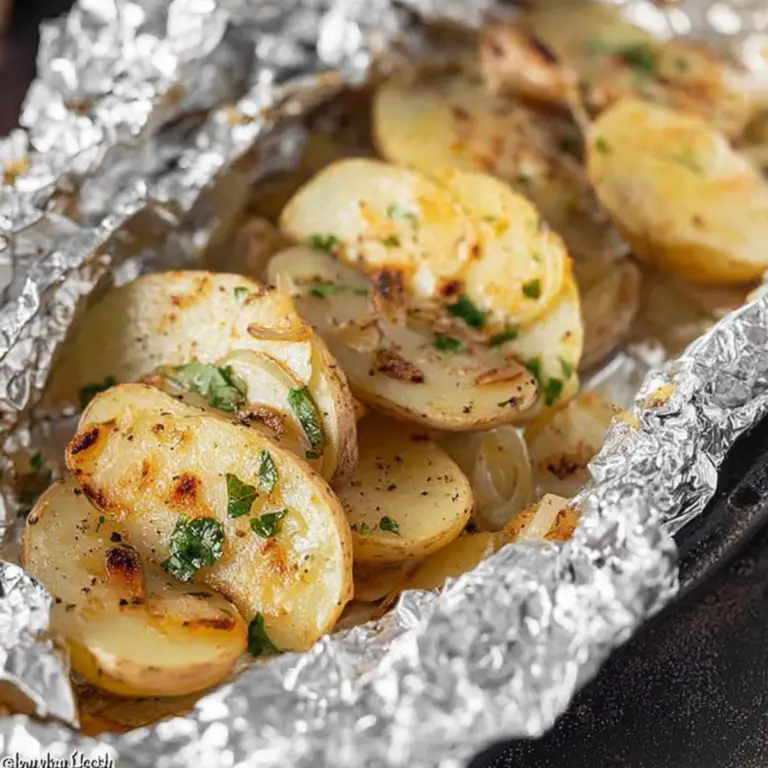 Grilled Potatoes in Foil