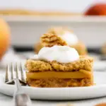 Healthy Peach Cobbler