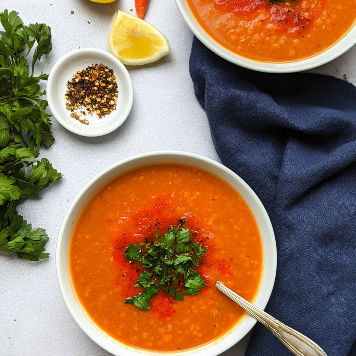 Instant Pot Red Lentil Soup